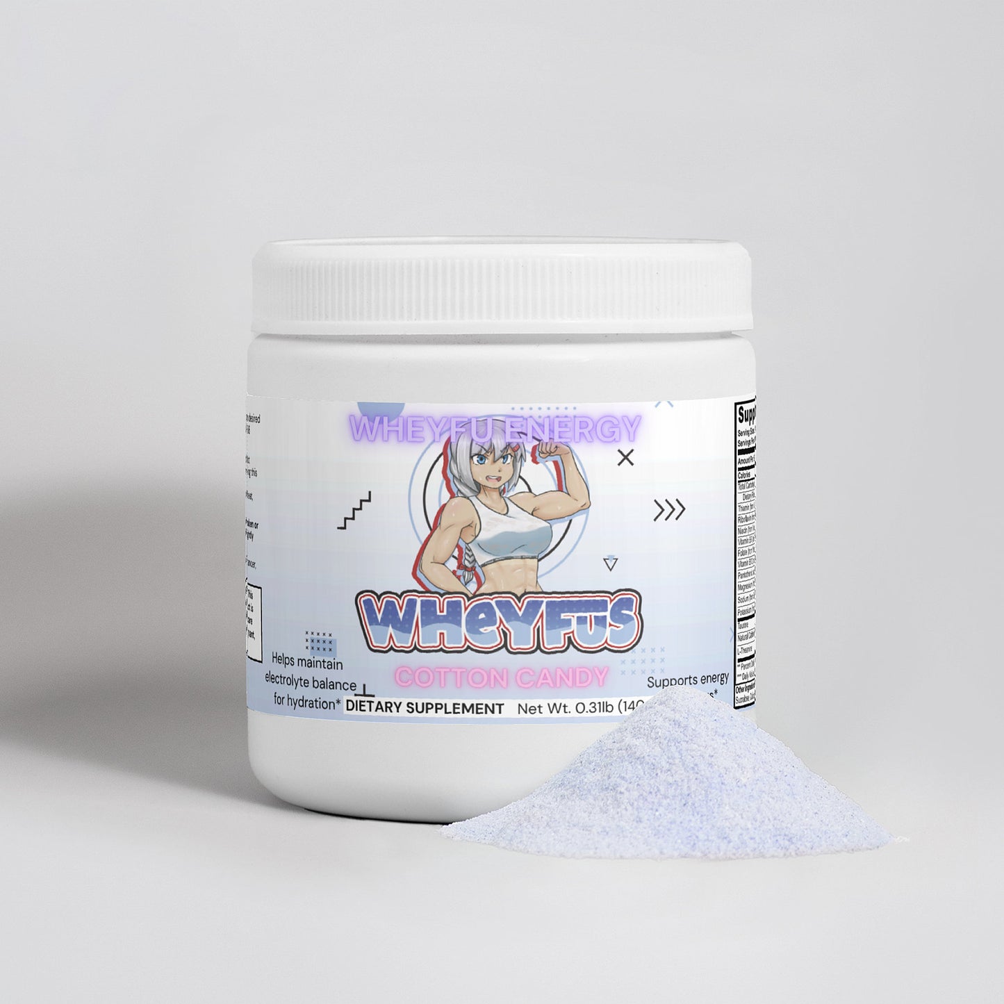 Wheyfu Energy (Cotton Candy)