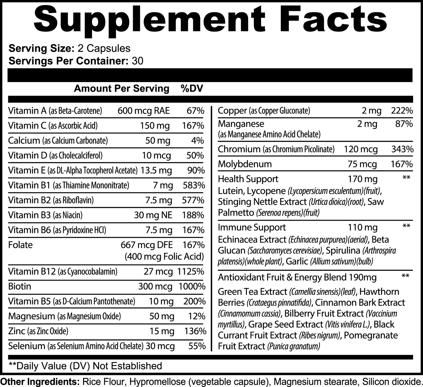 Daily Wheyfu Multivitamin