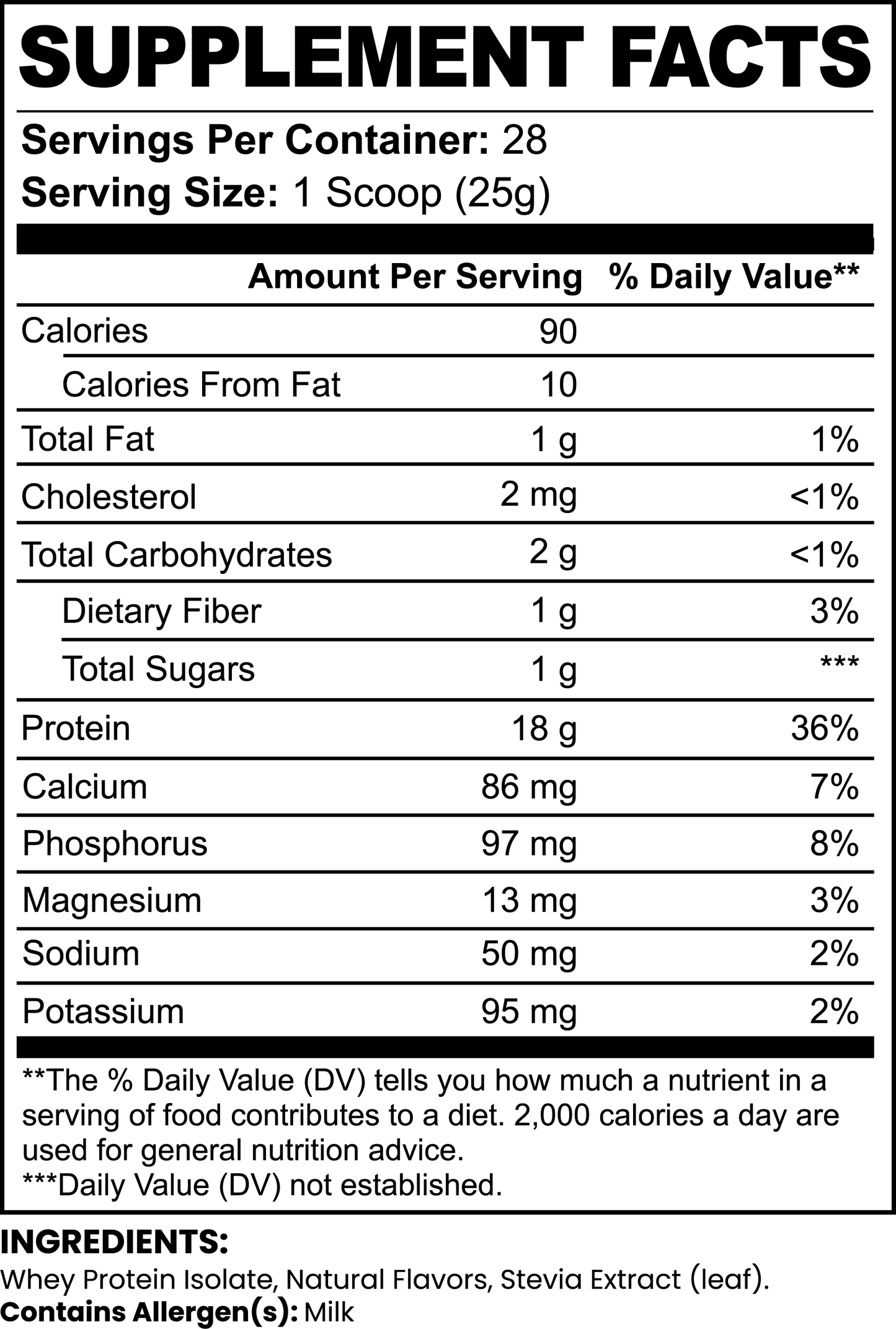 Dark Elf Chocolate Pure3 Whey Isolate
