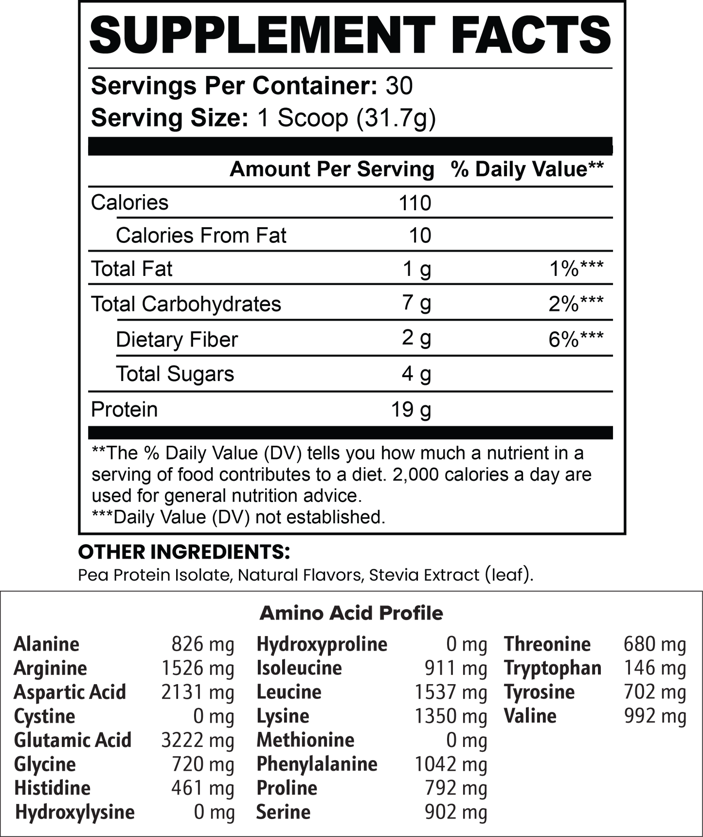 Chocolate Vegan Protein Isolate