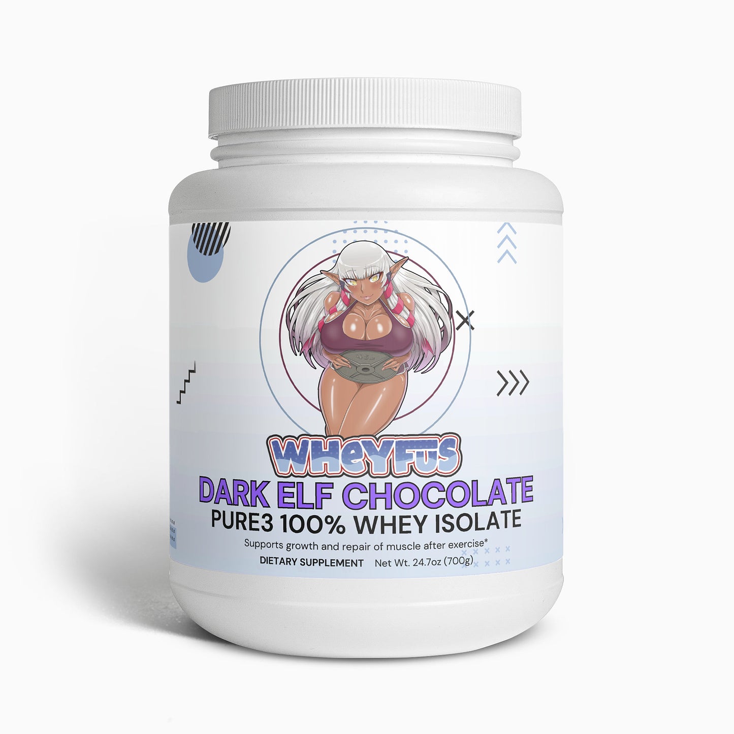 Dark Elf Chocolate Pure3 Whey Isolate